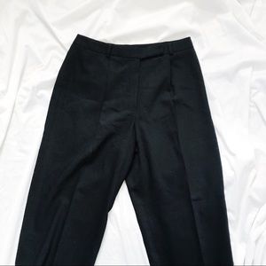 Talbots Black Wool Dress Pants